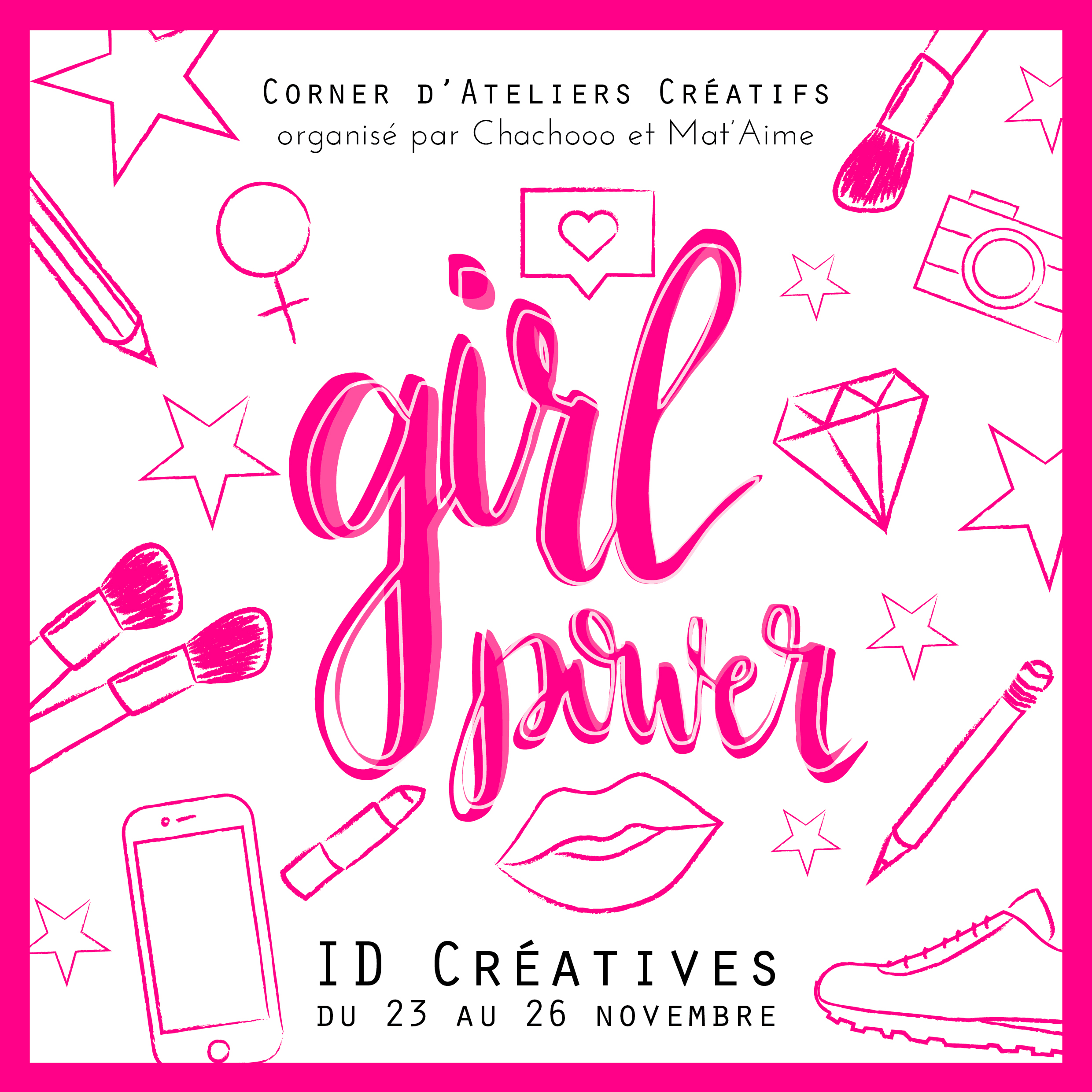 Girl Power, le corner créatif d’ID Créatives Angers